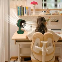 Btomtd Portable Fan,Desk Fan,Fan For Bedroom,Portable Desktop Fan Infinitely Adjustable Gears Fan Strong Wind Quiet Work Fan For Home Bedroom Office Desk Outdoor