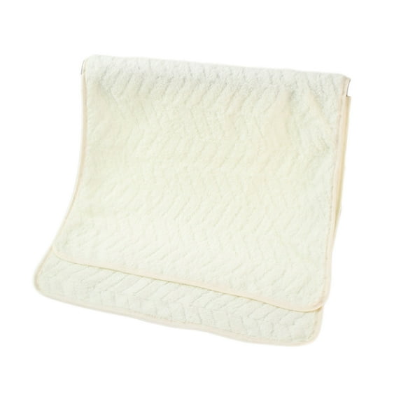 Btomtd Corals Fleece Bath Towel 55.12x27.56 inch Super Soft and Lightweight Body Towel Highly Absorbent Microfiber Bath Towel for Daily Use, White