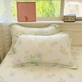 thumbnail image 1 of Btomtd Cotton Spring Floral Print Pillow Cases Standard Size, Soft Pillow Covers for Bedroom, Breathable Bedding Pillowcases with Multiple Pattern Options, Size 29" x 19", B, 1 of 7