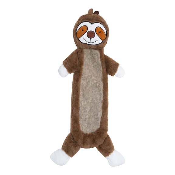 Btomtd Cute Sleeping Companion Dog Toys, 20.7" Squeaky Snuggle Chew Pet Toys for Puppy, Indoor Calming Pet Supply, B