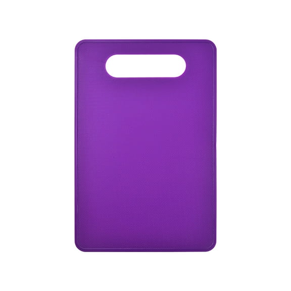 Btomtd Cutting Boards Multi Functional Double Sided Aluminum Alloy Chopping Board Fast Defrosting with Knife Sharpener Grinding, Purple