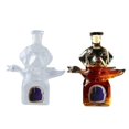 thumbnail image 1 of Btomtd Dag and Duck Shaped Whiskey Decanter, 10oz High Borosilicate Glass Liquor Bottle, Animals Themed Novelty Container and Wine Decanter, Blue, 1 of 9