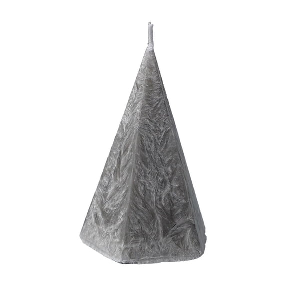 Btomtd Decorative Candles for Wedding Banquet and Party, Taper Candles and Votives for Holiday Table Decor, Scented Candle for Events, 5.2 oz, Gray