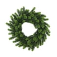 thumbnail image 1 of Btomtd Diameter 45cm Green Fir Wreath for Front Door All Season Outdoor Wall Hanging with Artificial Garland Decor for Wedding, B, 1 of 6