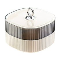 Btomtd Divided Serving Tray With Lid Serving Dish Snack Bowls Candy Dish With Lid Plastic Food Organizer For Fruits,sweet,Nut,Crackers,Snacks