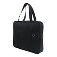 thumbnail image 1 of Btomtd Document Bag with Handle Waterproof Work Briefcase File Bag with Zipper File Tote Bag for Business Storage Handbag, Black, 1 of 5