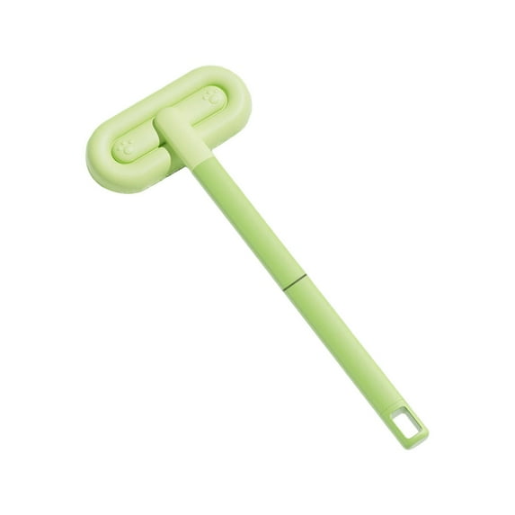 Btomtd Double Sided Pet Hair Removal Scrubber for Cats and Carpets, Household Dehairing Cleaning Brush, Hair Scraper and Scrub Brush for Pets, Green