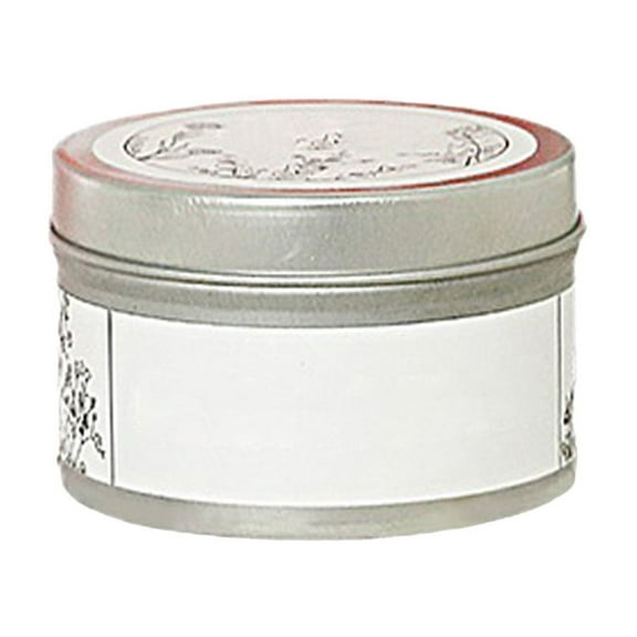 Btomtd Dried Flower Crystal Candles in Tin Can, Aromatherapy Candles for Valentine's Day Gift, Handmade Tinplate Scented Candle for Home Decor, 2.9 oz, Gray