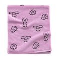 thumbnail image 1 of Btomtd Easter Bunny Jacquard Towels for Bathroom, Extra Thick and Large Pure Cotton Bath Towels, Absorbent Soft Face Washing Towel and Washcloth, 1-Pack, Size 31" x 14", Purple, 1 of 6