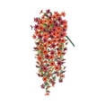 thumbnail image 1 of Btomtd Fake Flowers Orchid and Violet Vines for Hanging Decoration, 30 Inch Indoor & Outdoor Wedding Silk Flowers (Red), 1 of 6
