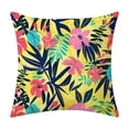 thumbnail image 1 of Btomtd Floral Fruit Throw Pillow Covers 18 x 18 Inch, Outdoor Waterproof Summer Pillow Case, Couch Pillow Covers for Courtyard Balcony Seat, H, 1 of 6
