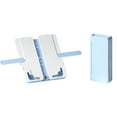 thumbnail image 1 of Btomtd Foldable Book Stand Pencil Box Combo with Adjustable Holders and Drys Erases Board Multifunctional Pencil Case, Blue, 1 of 6