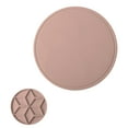 thumbnail image 1 of Btomtd Food Grade Silicone Place Mats, Round Thick Non-Scald Pot and Cup Placemats, Multi-Function Heat Insulation Bowl Mat and Tableware Drain Mat, 6.3"x6.3", Pink, 1 of 6