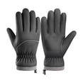 thumbnail image 1 of Btomtd Gloves for Winter Outdoor Riding, Windproof Warm Gloves with Touch Screen and Antislip Sports Grip, Cold Weather Riding Gloves, Black, 1 of 5