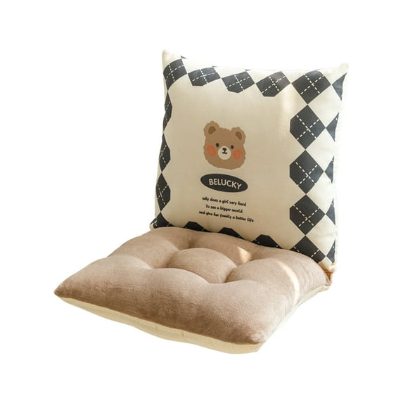 Btomtd High Back Chair Cushion for Indoor and Outdoor Use, Rainproof Rocking Chair Seat Cushion, All Weather Replacement Cushion for Porch and Patio, Size 31"x16", Beige