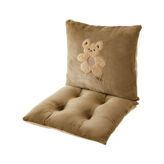 Btomtd High Back Chair Cushion for Indoor and Outdoor Use, Rainproof Rocking Chair Seat Cushion, All Weather Replacement Cushion for Porch and Patio, Size 31"x16", Brown