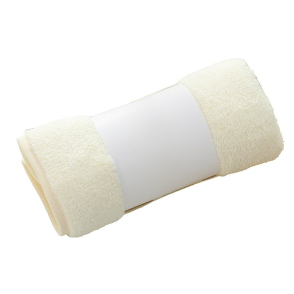 Btomtd High Density Imitation Wool Hand Towels Multi Color Highly Absorbent and Swift Drying Towels for Gym Spa Face and Hands - 23.62'x11.81', Beige