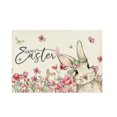 thumbnail image 1 of Btomtd Holiday Table Place Mats Spring Vintage Decor Bunny Chick Household Kitchen Dining Decoration Mats, E, 1 of 6