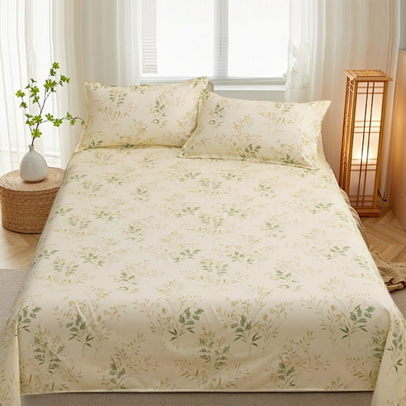 Btomtd Hotel Quality Bed Sheets Soft and Smooth Queen Sheets Wrinkle Resistance Bedding Set with Fitted Sheets, 70.86'x90.55', Beige-M