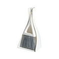 thumbnail image 1 of Btomtd Household Broom and Dustpan Set Stainless Steel Handle Broom Set for Home Office Broom Cleaning Supplies Broom Combo, White, 1 of 8
