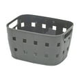thumbnail image 1 of Btomtd Household Plastic Storage Basket for Sundries and Desktop Organization, Rectangular Basket for Miscellaneous, Small Cabinet and Bathroom Basket, Green, 1 of 6