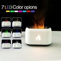 Btomtd Humidifiers For Bedroom,Night Light,2023 Flame Aroma Diffuser Humidifier, Upgraded Flame Noiseless Essential Oil Diffuser For Home,Office Humidifier 150ml