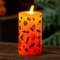 thumbnail image 1 of Btomtd LED Electronic Flame Candle Night Light Halloween Decorative Light Realistic Candle Effect Ornament for Tabletop and Mantel, C, 1 of 6