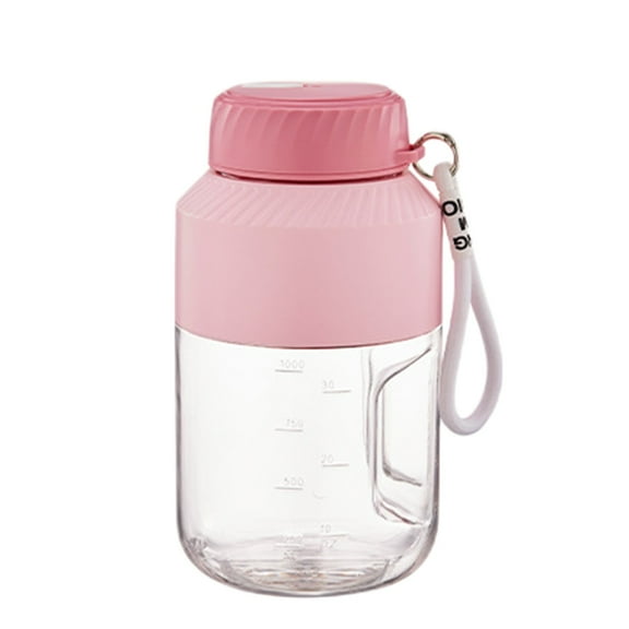 Btomtd Large Capacity Portable Blender and Juicer Extractor, 35oz 10-Blade Juicer Cup for Milkshakes and Slushies, Juicer Machine and Food Processor, Pink