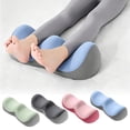 thumbnail image 1 of Btomtd Leg Elevation Wedge Pillows, 20 Inch Leg Rest Support Cushion for Sleeping, Relieve Leg Pressure Pillows with Washable Cover, Dark Gray, 1 of 9