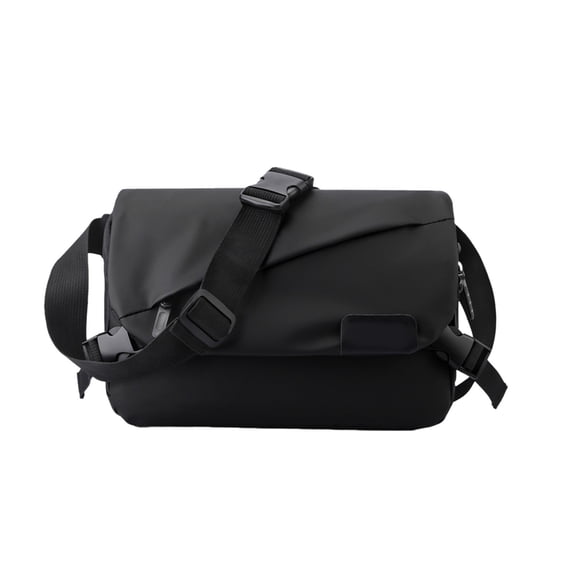 Btomtd Leisure Commuting Shoulder Bag, Large Capacity Waterproof Casual Crossbody Bag, Multifunctional and Sturdy Practical Handbag and Purse, Black