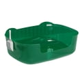 thumbnail image 1 of Btomtd Low-Track Open Litter Box for Cats, Large One-Piece Cat Litter Tray, Easy-Clean Cat Litter Pan with Anti-Scatter Lip to Reduce Spills Around Home, Green, 1 of 6
