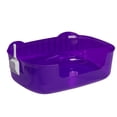 thumbnail image 1 of Btomtd Low-Track Open Litter Box for Cats, Large One-Piece Cat Litter Tray, Easy-Clean Cat Litter Pan with Anti-Scatter Lip to Reduce Spills Around Home, Purple, 1 of 6