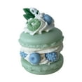 thumbnail image 1 of Btomtd Macaroon Shaped Aroma Candles, Cute Scented Candle for Birthday and Holiday Gifts, Decorative Pastry Candles Collection, 3.1 oz, Green, 1 of 6