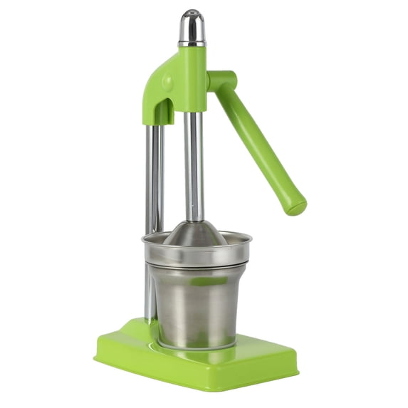 Btomtd Manual Fruit Press Juicer, Hand Operated Juicer Press, Traditional Style Juicer Machine for Orchard Fruits, Green