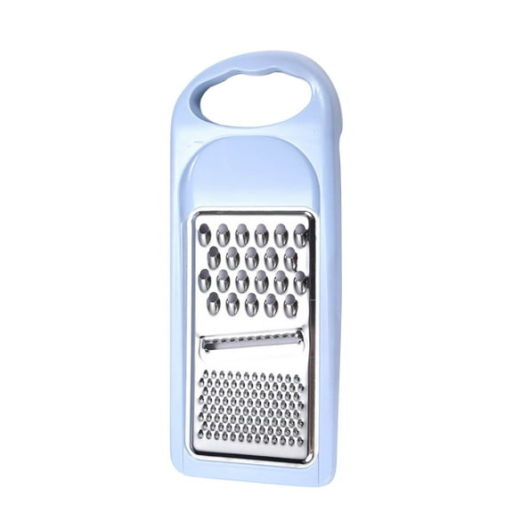 Btomtd Manual Vegetable Cutter and Grater, Complementary Kitchen Gadget Mandoline Slicer for Food Preparation, Hand-Operated Slicing and Shredding Tool, Blue