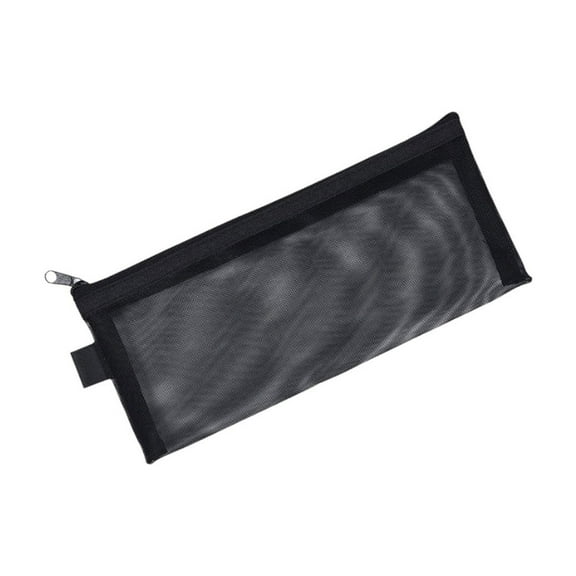 Btomtd Mesh Pen Bag Transparent Stationery Bag