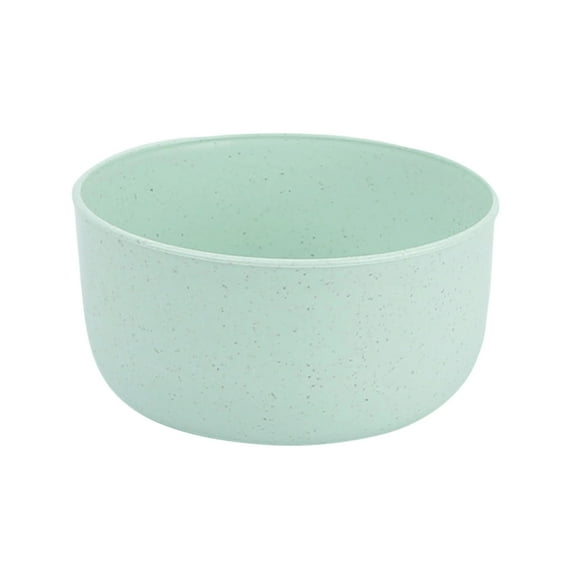 Btomtd Microwave Dishwasher Safe Plastic Cereal Bowl Large 11x6cm Tableware Bowls for Household Serving and Storage, Green