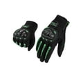 thumbnail image 1 of Btomtd Motorcycle Gloves with Touchscreen for Riding, Cycling Gloves Suitable for 9.5 to 10cm Palm Width, Racing Motocross Riding Bike Gloves, Green, 1 of 6