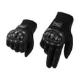 thumbnail image 1 of Btomtd Motorcycle Gloves with Touchscreen for Riding, Cycling Gloves Suitable for 9.5 to 10cm Palm Width, Racing Motocross Riding Bike Gloves, White, 1 of 6