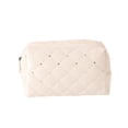 thumbnail image 1 of Btomtd Multifunctional Pattern Velvet Pencil Case Large Capacity Storage Student Zipper Pencil Bag Sequin Storage Pencil Pouch, Beige, 1 of 5