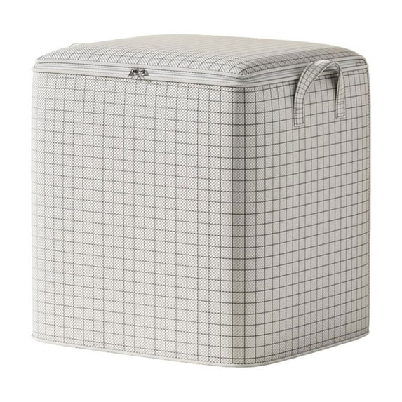 Btomtd Oversized Storage Bags for Clothing and Quilts, Heavy Duty Moving Bags with Reinforced Handles, Packing Bag with Double Zipper for Travel Space Saving, 80L, S