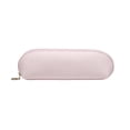 thumbnail image 1 of Btomtd PU Leather Pencil Pouch, Large Capacity Pencil Case for Students, Waterproof Cosmetic Brush Organizer, Pink, 1 of 6