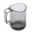 thumbnail image 1 of Btomtd Portable Mouthwash Mug Toothbrush Cup Set for Couple Mouthwash Cup for Travel Household Use, Black, 1 of 8