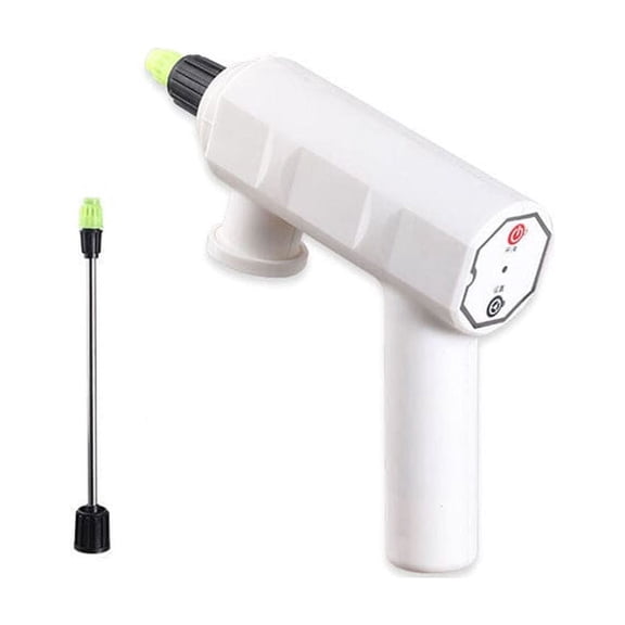 Btomtd Rechargeable Sprayer Head for Flower Watering, Automatic Pump Sprayer, Multi-functional Household Watering Sprinkler (White)