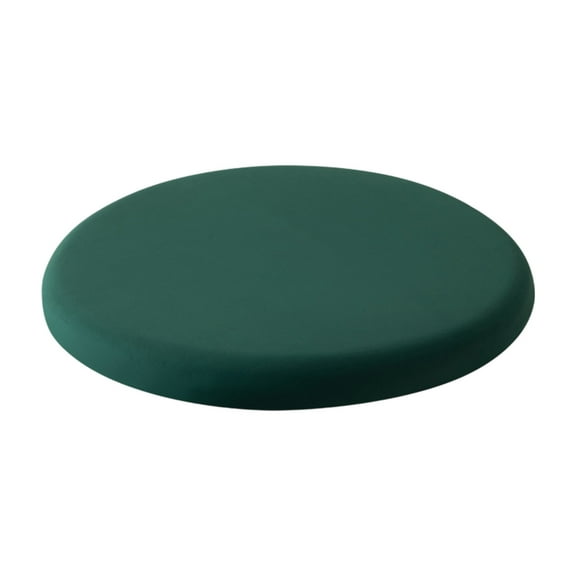 Btomtd Round Futon Foam Seat Cushion for Living Room Ice Silk Chair Cushion Japanese Style Floor Cushion with Comfort Support - 13.77x13.77 inch, Green