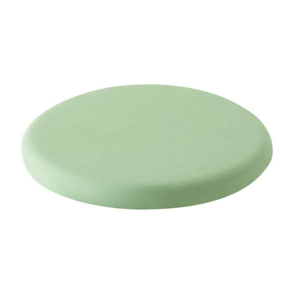 Btomtd Round Futon Foam Seat Cushion for Living Room Ice Silk Chair Cushion Japanese Style Floor Cushion with Comfort Support - 13.77x13.77 inch, Mint Green