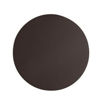 Btomtd Round Placemats Round Leather Placemat Solid Colour Faux Leather Placemats , Coffee Mats, Kitchen Table Mats,Easy To Clean Kitchen Table Mats