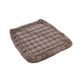thumbnail image 1 of Btomtd Seat Cushion and Chair Cushions with Thicken Soft Feel, Chair Seat Pads for Winter Warmth, Non-Slip Office Chair Sit Mat and Stool Cushions, Size 16"x16", Coffee, 1 of 6
