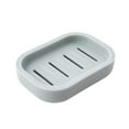 thumbnail image 1 of Btomtd Soap Dish with Drainage Layer, Keeps Soap Dry Soap Tray for Gym Camping Bathroom, Easy to Clean Soap Storage Case and Soap Holder, Light Blue, 1 of 7