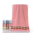 thumbnail image 1 of Btomtd Soft and Cozy Bath Towels and Dry Towels, Absorbent Hand Towels for Bathroom, Hotel Style Washcloth for Home Use, 1-Pack, Size 29" x 13", Pink, 1 of 9
